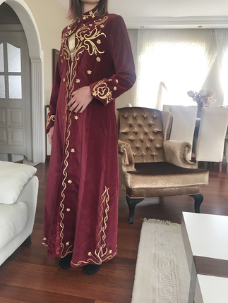 Diğer El isleme kaftan set