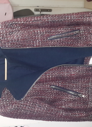 m Beden Tertemiz MANGO biker model kışlık ceket