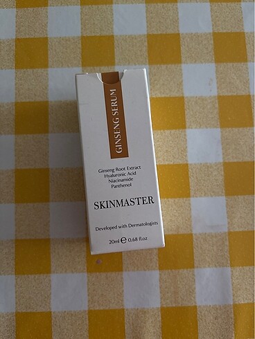 Skinmaster ginseng serum