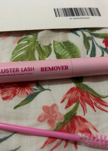 Pembe Uster Lash Kirpik Temizleyici