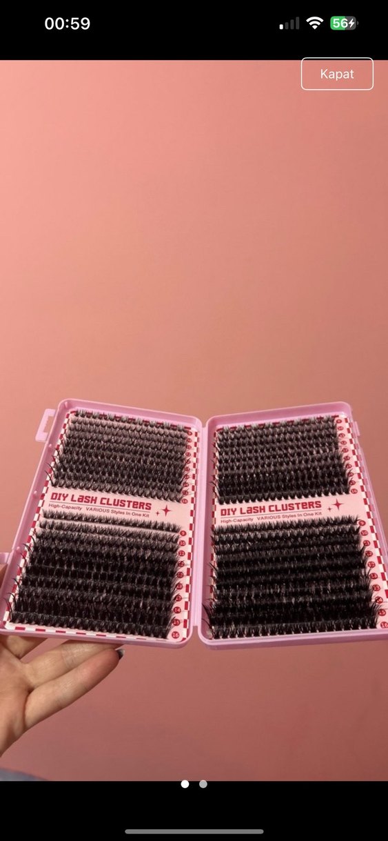 Takma Kirpik Seti - Görsel 2