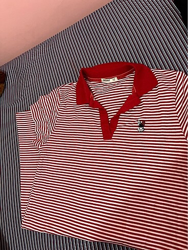 l Beden Polo yaka elbise