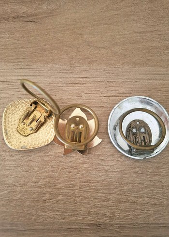 Tasarımcı Vintage Kadın Fular yüzüğü Seti