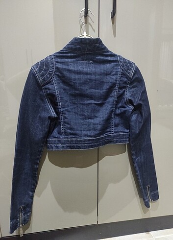 s Beden Crop kot ceket