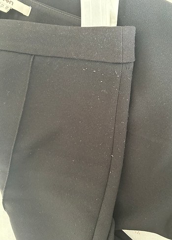 36 Beden Siyah Kadın Kumaş Pantolon