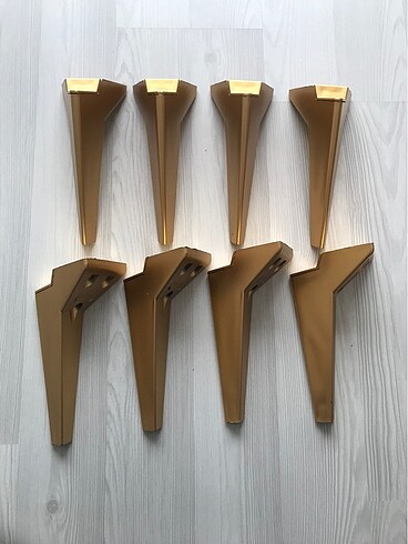 Beden Modern gold mobilya ayağı 12 cm