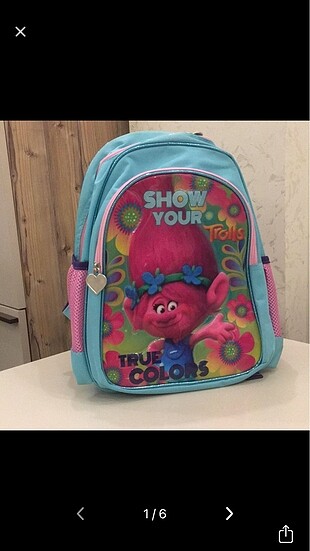Trolls Poppy Okul Çantası