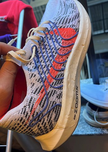 Kadın Çok Renkli Bağcıklı Spor Sneaker 44 no