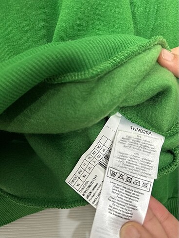xl Beden yeşil Renk Sweatshirt