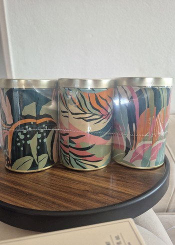 Desenli Metal Gıda Saklama Kutuları - Görsel 2