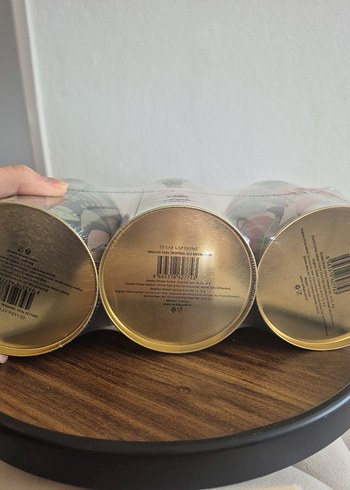 Desenli Metal Gıda Saklama Kutuları - Görsel 4