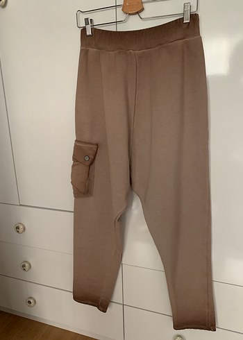 l Beden camel Renk Pantolon . Eşortman altı yeni