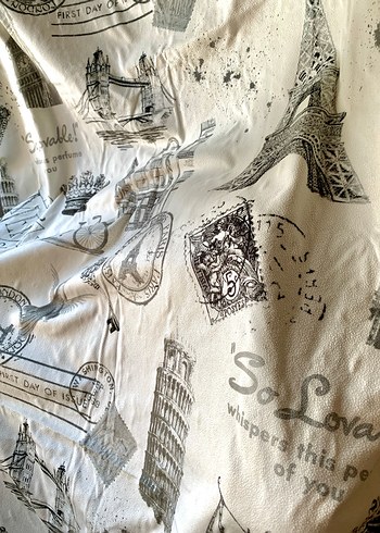 Yatak örtü. Tek kişilik Dünya Sembolleri - Görsel 6