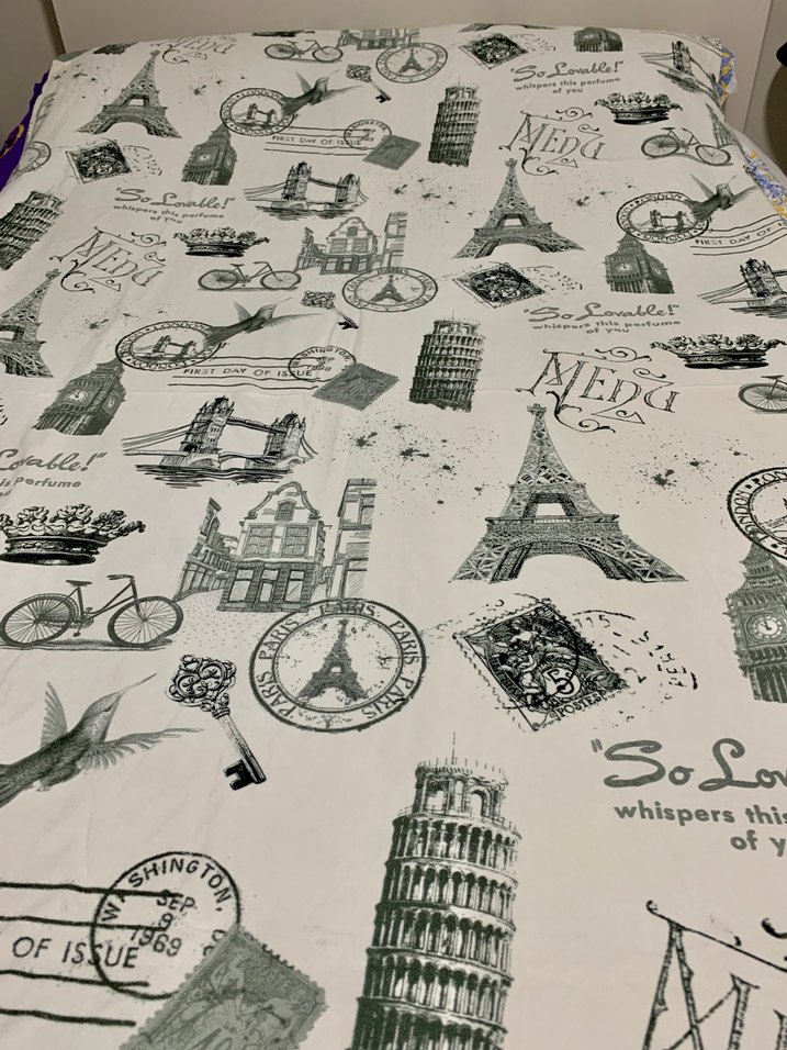 Yatak örtü. Tek kişilik Dünya Sembolleri - Görsel 4