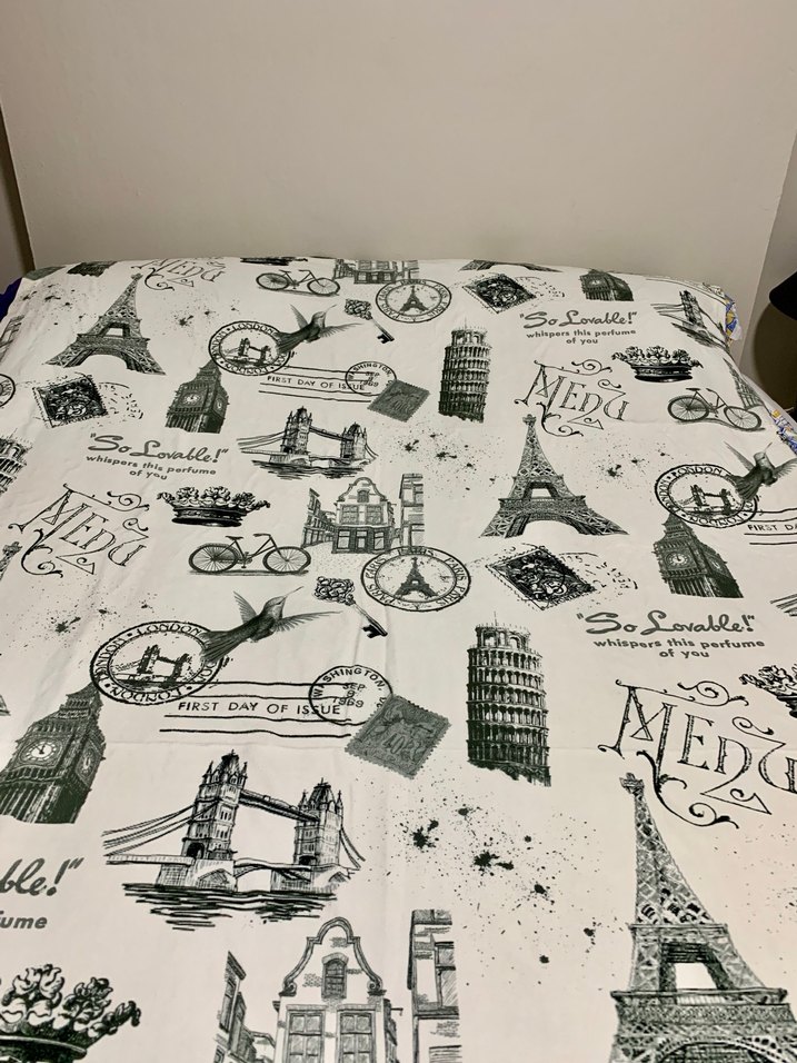 Yatak örtü. Tek kişilik Dünya Sembolleri - Görsel 2