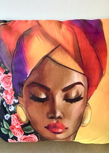 Kırlent Pop style. Dijital baskı tertemiz Kırlent - Görsel 6