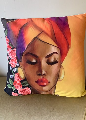 Kırlent Pop style. Dijital baskı tertemiz Kırlent - Görsel 7