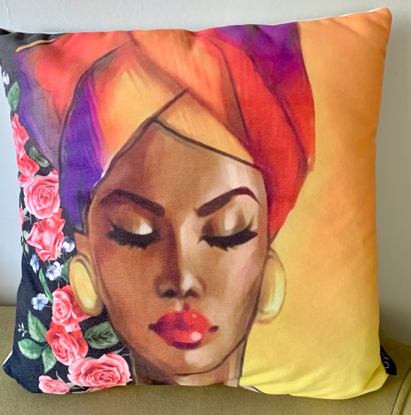 Kırlent Pop style. Dijital baskı tertemiz Kırlent - Görsel 5