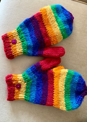 Eldiven. Rengarenk. Unisex - Görsel 4