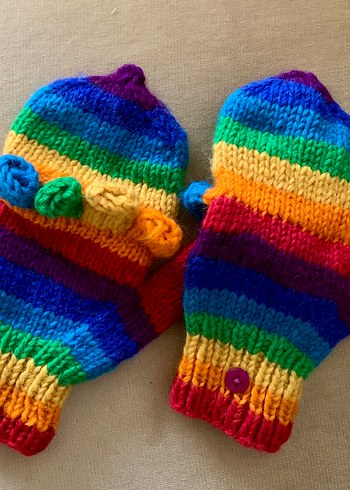 Eldiven. Rengarenk. Unisex - Görsel 6