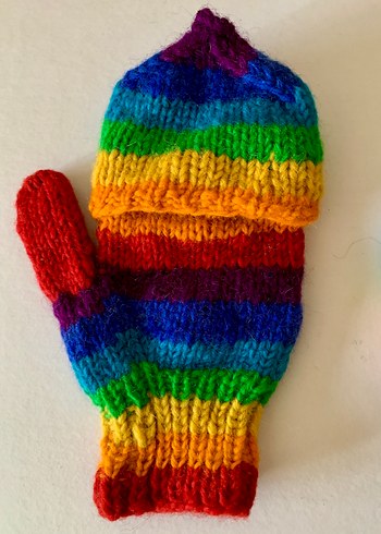 Eldiven. Rengarenk. Unisex - Görsel 2