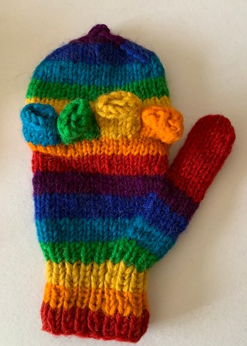 Eldiven. Rengarenk. Unisex - Görsel 3