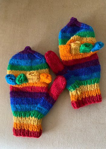 Eldiven. Rengarenk. Unisex - Görsel 5