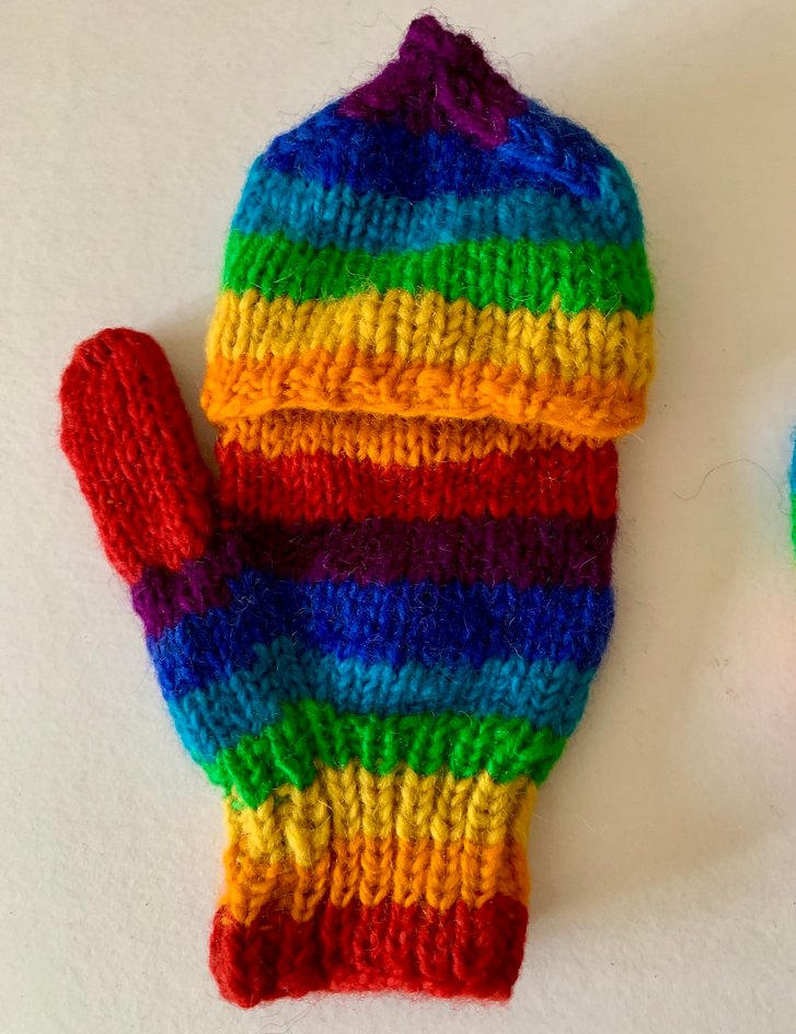 Eldiven. Rengarenk. Unisex - Görsel 2