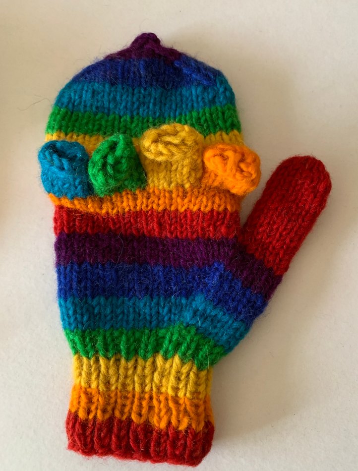 Eldiven. Rengarenk. Unisex - Görsel 3