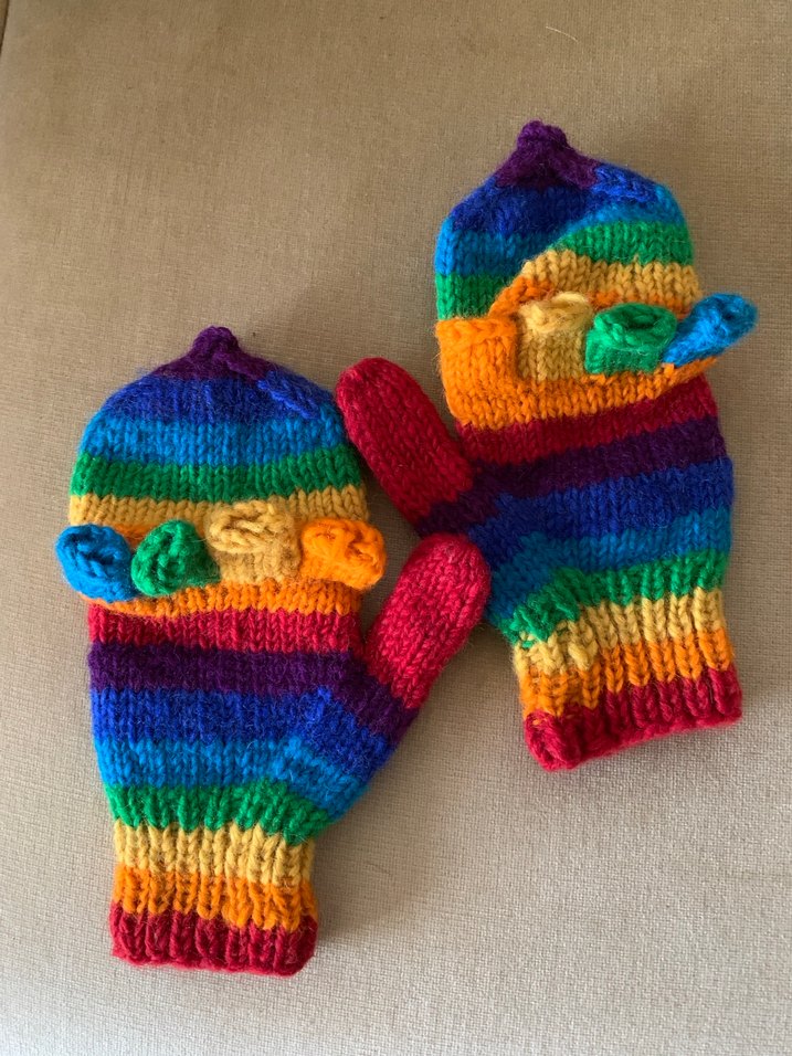 Eldiven. Rengarenk. Unisex - Görsel 5