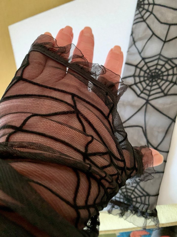 Eldiven #Goth yurtdışından parmaksız Eldiven - Görsel 5