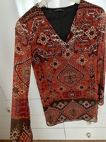 Bersha şifon Elbise astarlı