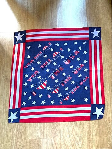 Beden lacivert Renk Bandana. Yeni The U.S.A