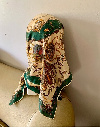 Pierre Cardin Eşarp ipek. Pierre Cardin Paris Vintage