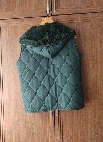xl Beden İçi Peluş Kapitone Yelek