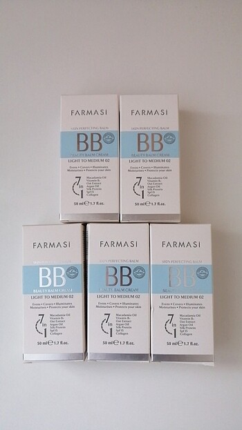 FARMASİ BB KREM LIGHT TO MEDIUM 02 