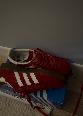 Kırmızı Adidas spezial Spor Ayakkabı - Görsel 2