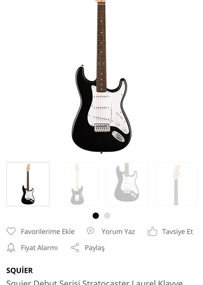 squier gitar - Görsel 3