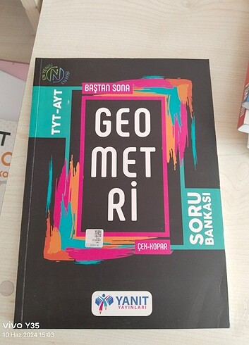 Tyt ayt geometri test kitabi + mat test kitabı 