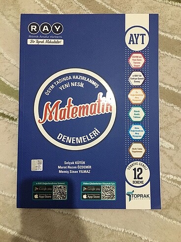 Toprak Yayınları Ayt Matematik Deneme