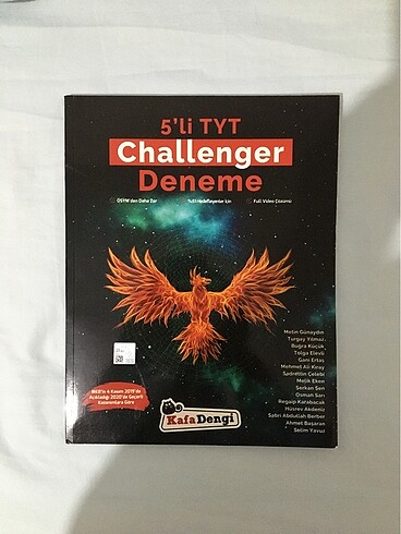 KAFADENGİ YAYINLARI 5Lİ TYT CHALLENGER DENEME