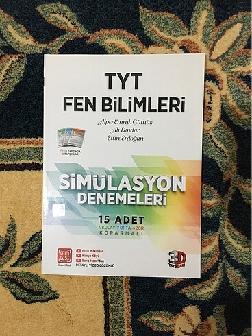 3D Tyt Fen Bilimleri Simülasyon Denemeleri