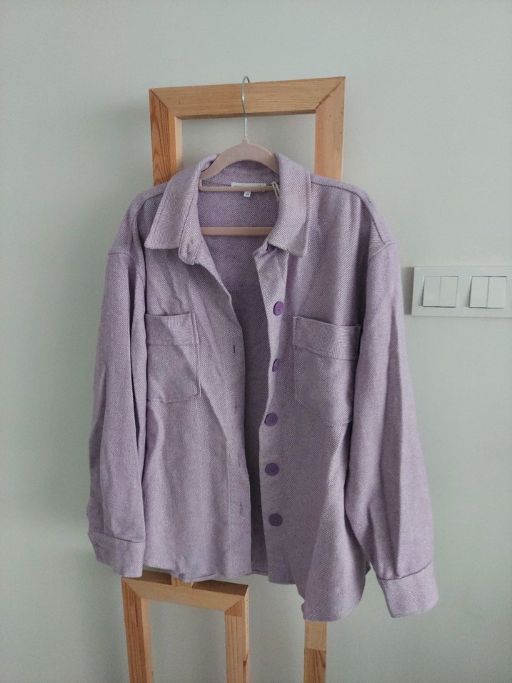 Koton Mor Kadın Gömlek - Görsel 4