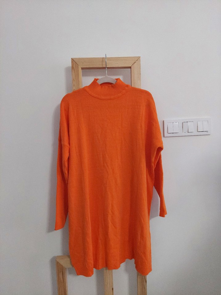 Kadın Triko Tunik /Elbise - Görsel 2