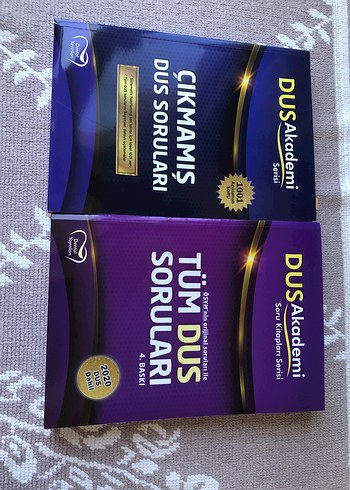 DUS Akademi Çıkmamış ve Tüm DUS Soruları Kitapları