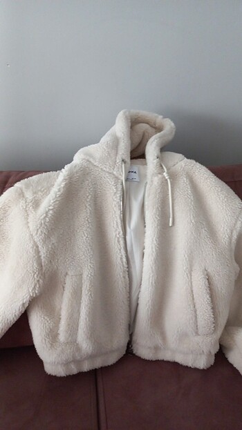 Bershka peluş mont