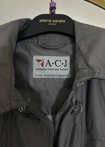 Düğmeli Gri Midi Kadın Ceket - Görsel 2