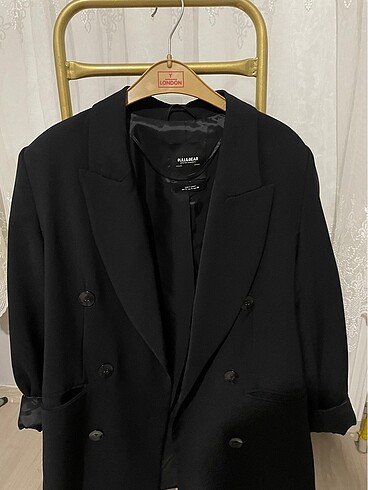 Siyah blazer ceket