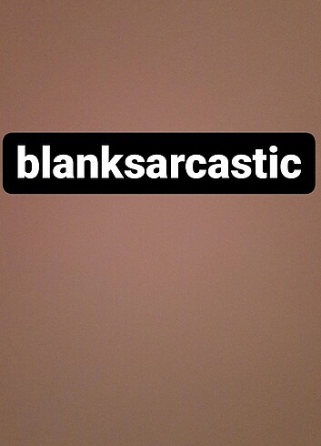 Blanksarcaatic