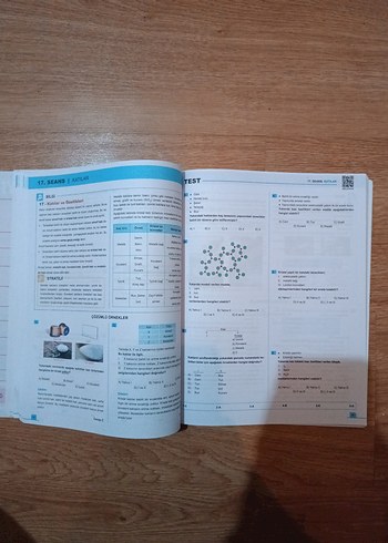 Beden Renk TYT Kimya 40 Seans Soru Bankası Okyanus